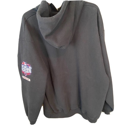 Vintage 2012 World Series Hoodie Majestic Black San Francisco Giants MLB X Large - Picture 4 of 5